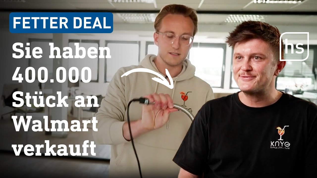 Clevere Erfindung: Unternehmer machen in den USA den Deal ihres Lebens | hessenschau