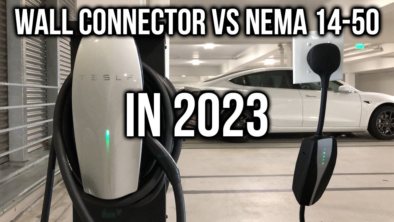 Tesla Model 3 or Y Wall Connector vs. NEMA 14-50 in 2023