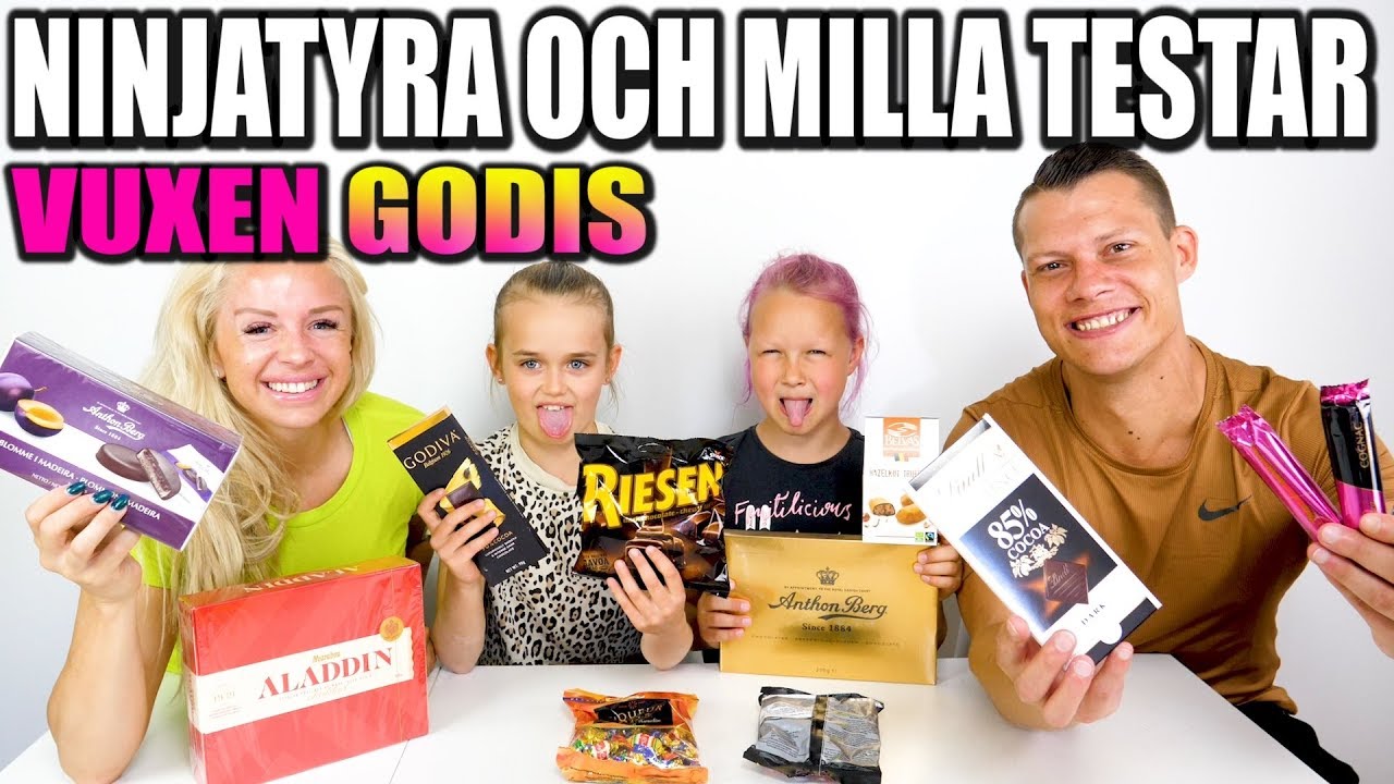 NINJATYRA OCH MILLA TESTAR VUXEN GODIS
