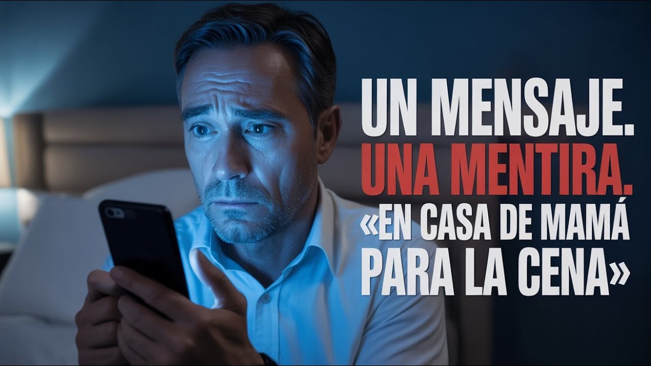 Esposa atrapada en cena con suegra: mensaje cortado