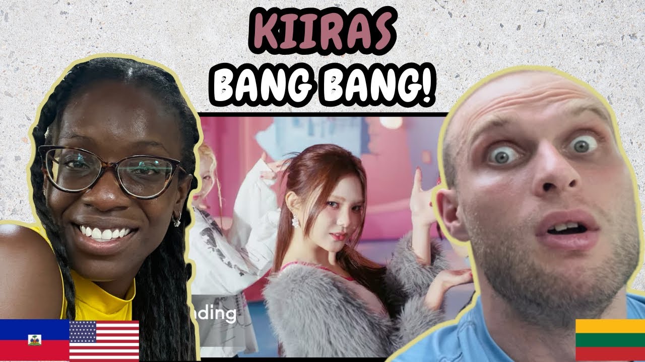 РЕАКЦИЯ НА KIIRAS 키라스 - BANG BANG! (официальный клип) | ПЕРВОЕ СЛУШАНИЕ