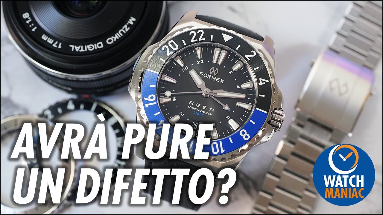 Formex REEF GMT: recensione del diver svizzero COSC