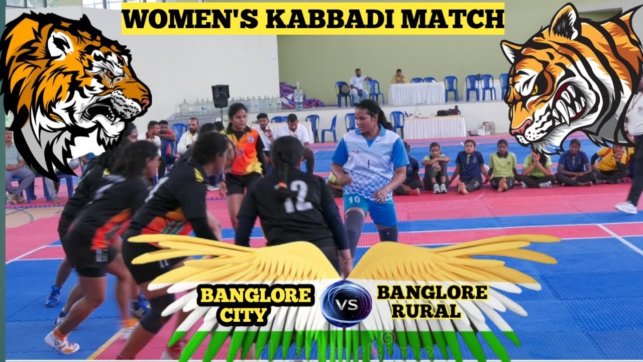 Banglore city 🆚 banglore rural kabbadi match | dasara cup Mysore 2022 | women's kabbadi match