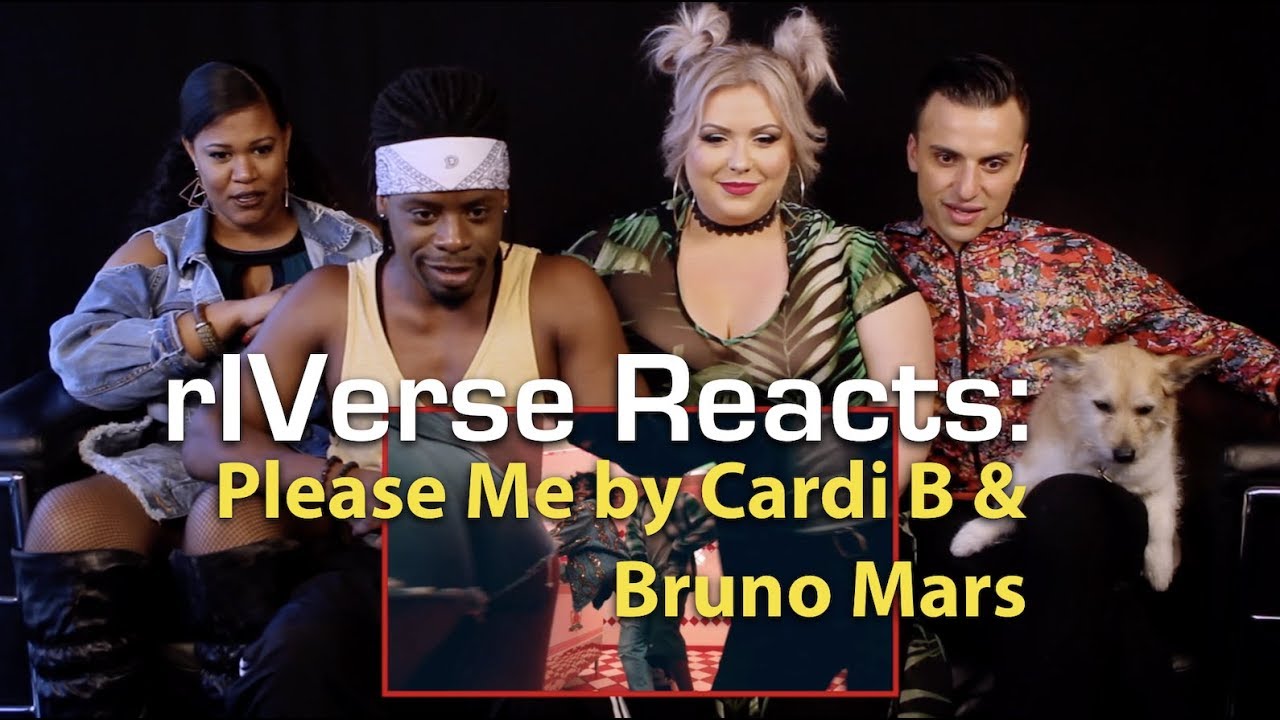 rIVerse Reacts: Please Me by Cardi B & Bruno Mars - M/V Reaction