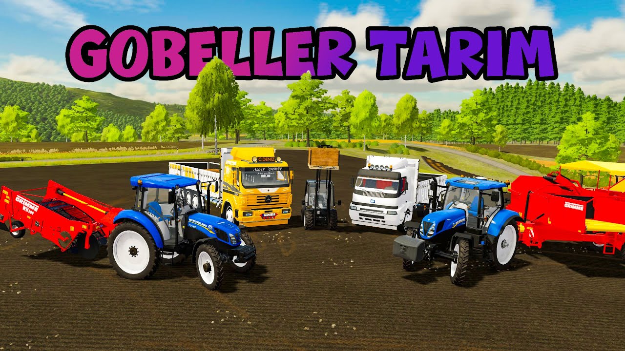 GOBELLER TARIM! |FS 22| |BAŞTAN SONA PATATES HASADI| |MB 3224| |BMC PRO| |NH 110| MF 8s| |KUBOTA|