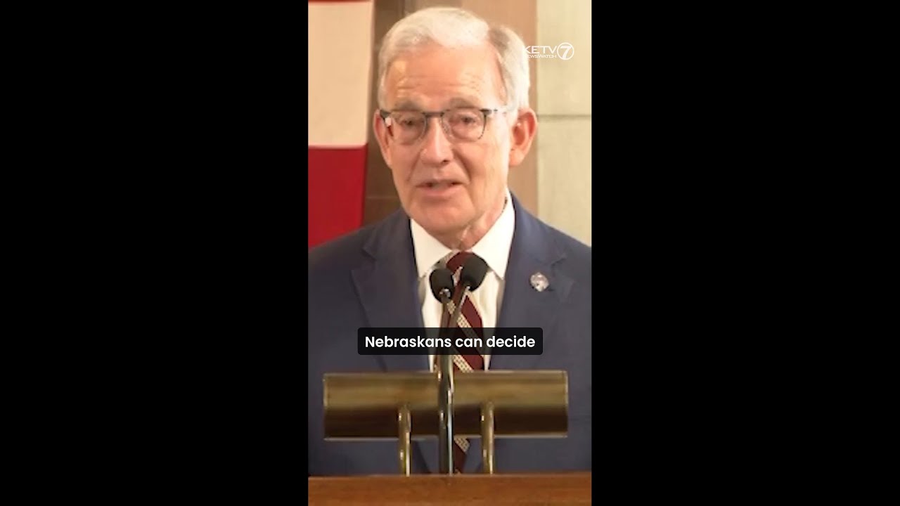 Pillen signs Nebraska election reform bill targeting foreign money