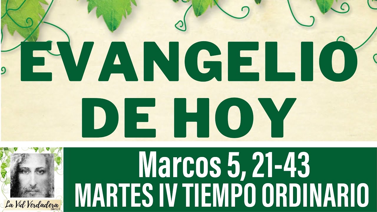 Marcos 5, 21-43  | EVANGELIO DE HOY MARTES 3 DE FEBRERO, 2026 | @lavidverdadera820 