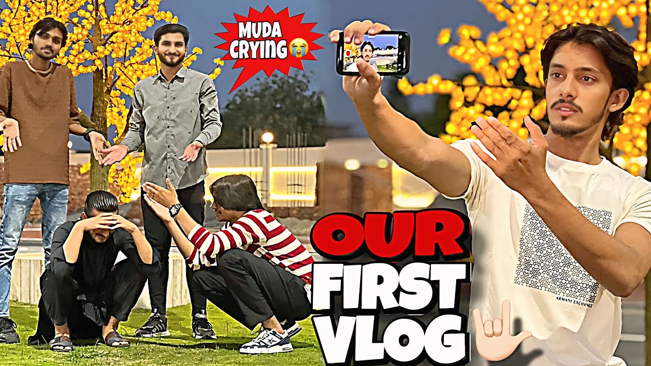 Our First Vlog🤟🏻Muda Crying😂 #vlog #dailyvlog #youtube #pakistan 