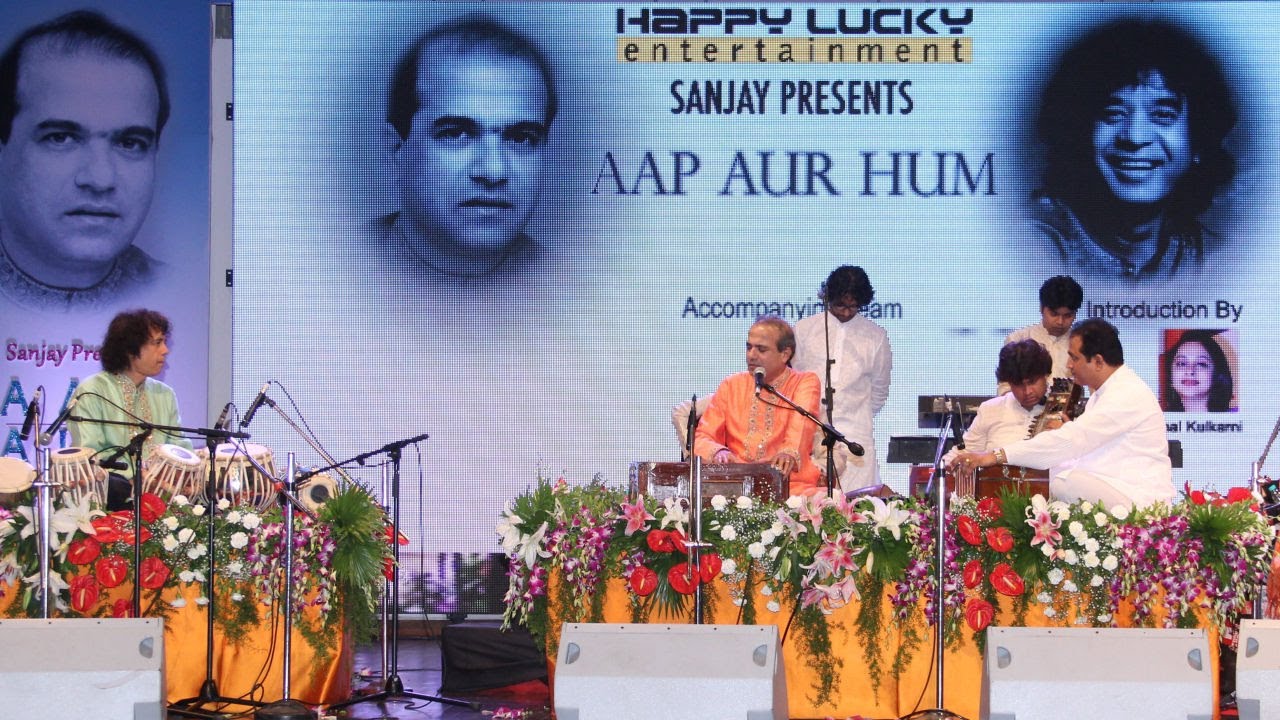 Zakir Hussain Playing Dholki For Bugadi Mazi Sandali G With Suresh Wadkar