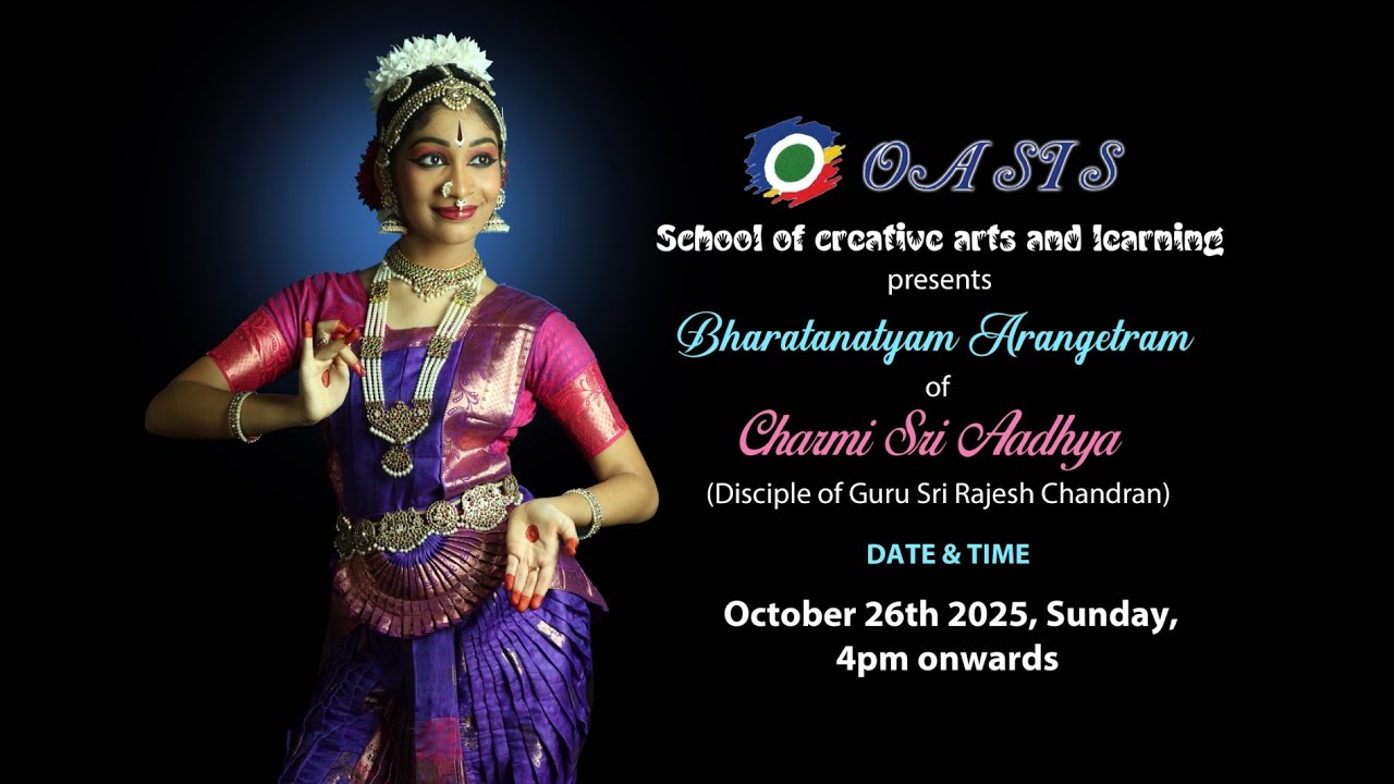 Charmi Sri Aadhya | Bharatanatyam Arangetram | Live