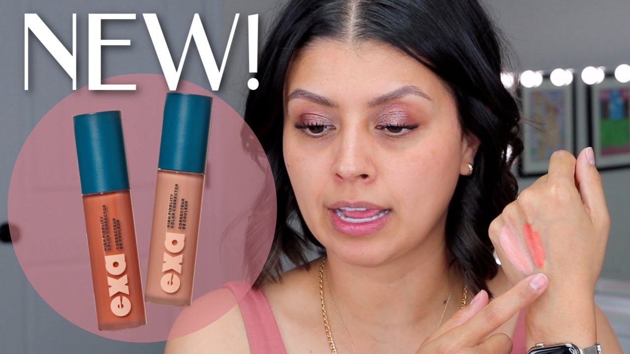 NEW COLOR CORRECTOR FOR DARK CIRCLES! Exa Beauty High Fidelity Balancing Color Corrector | Review