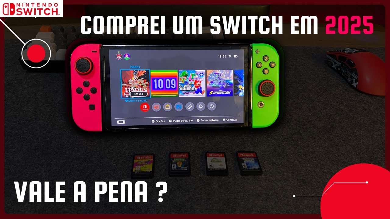 Comprei um Switch  NA OLX em pleno 2025 - DEU RUIM