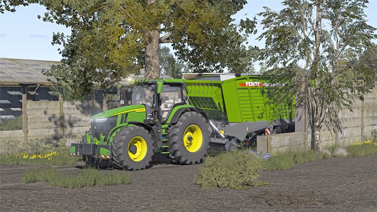 BEST SHADERS FOR FS 25! JOHN DEERE 7R! SOUNDS