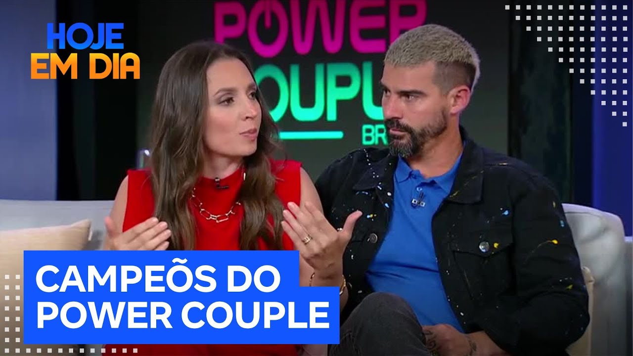 Campeões do Power Couple, Carol e Radamés repercutem a grande final do reality show