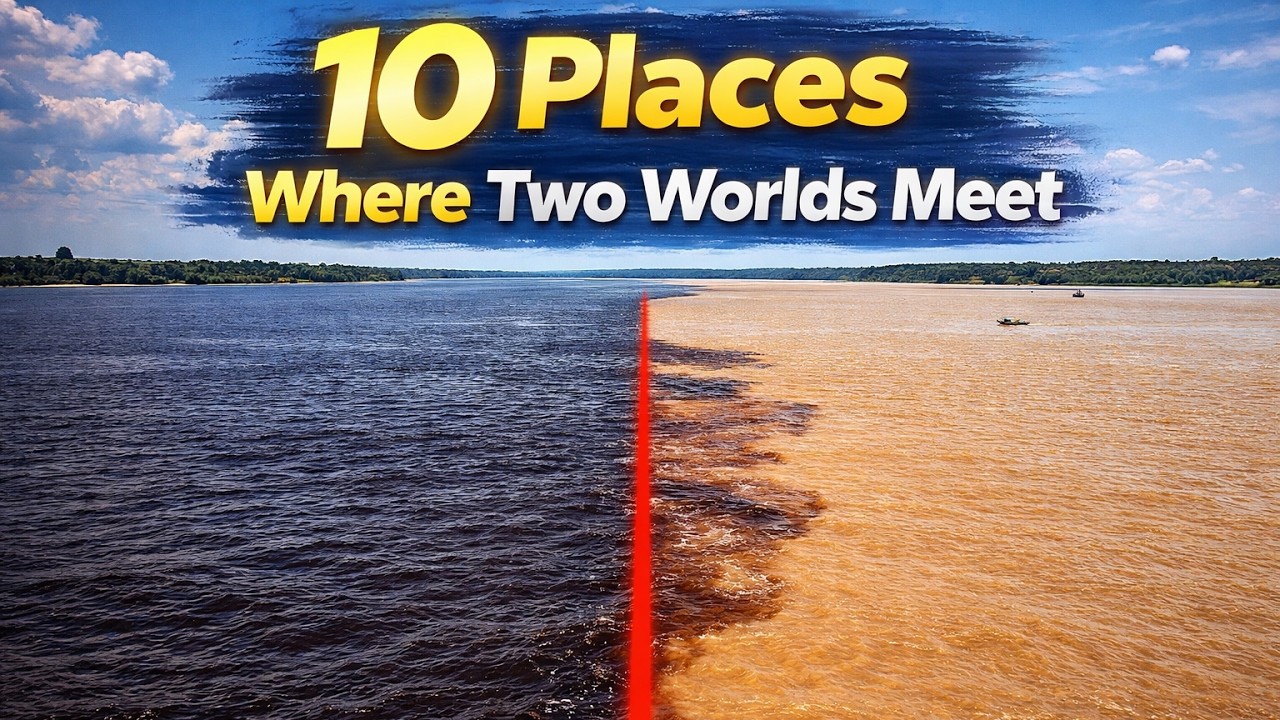 10 мест, где встречаются два мира