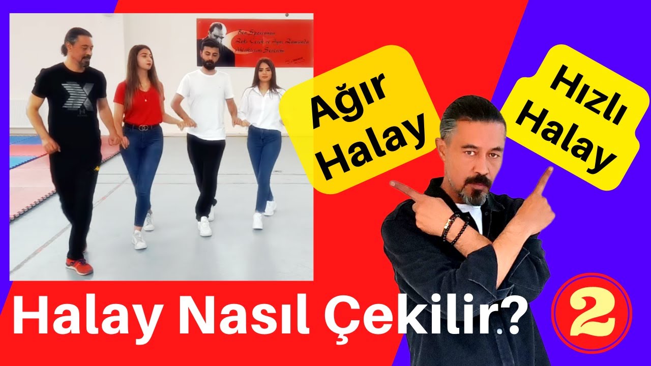Ağır Halay ve Hızlı Halay Nasıl Çekilir! Halay Eğitim Videosu Bölüm 2. Hemen Öğrenin.