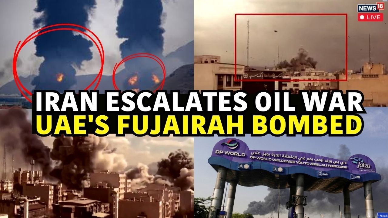 Fujairah Under Attack: Iran Strikes UAE's Largest Port Again | Global Oil Crisis LIVE |Iran War N18G