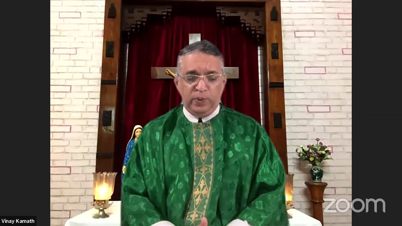 Holy Mass - 16th October by Fr. Vinay Kamath