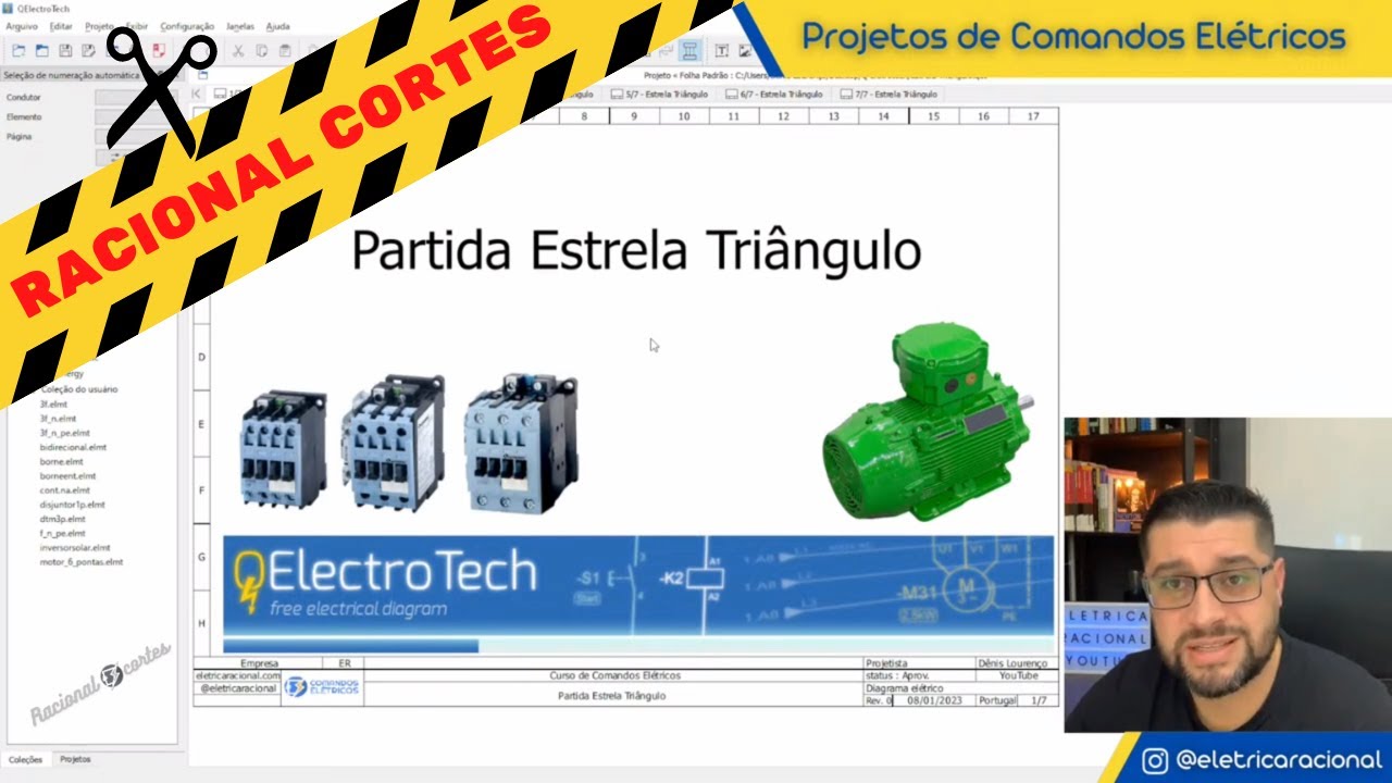 Comandos Elétricos Leitira e Interpretação de Diagramas Elétricos LIDE