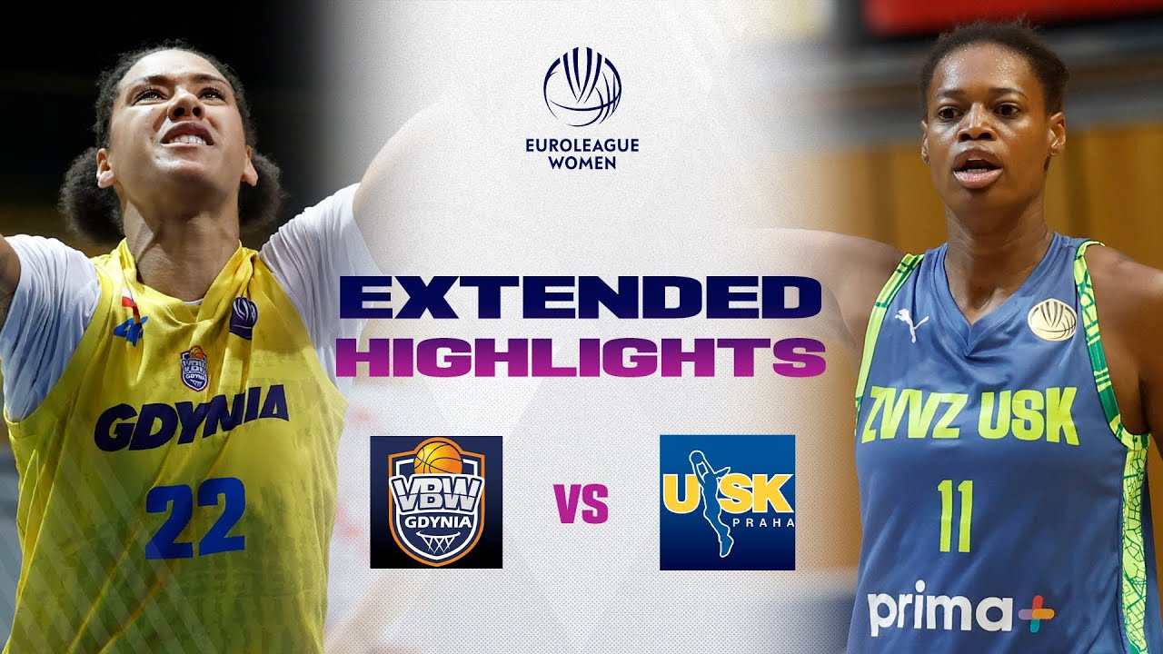 VBW Gdynia v ZVVZ USK Praha | Full Game Highlights | EuroLeague Women 2025-26