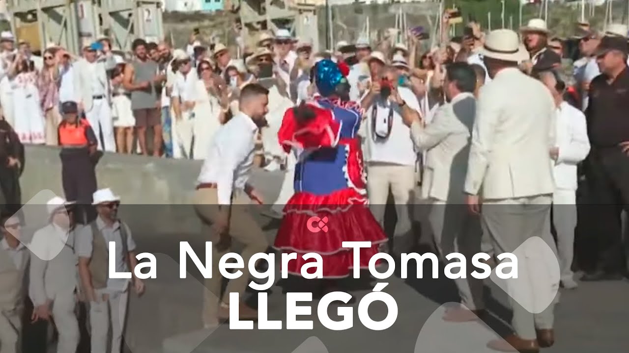 La Negra Tomasa llega a Santa Cruz de La Palma