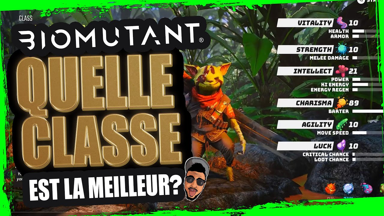 BIOMUTANT - BIEN CR&Eacute;ER SON PERSONNAGE
