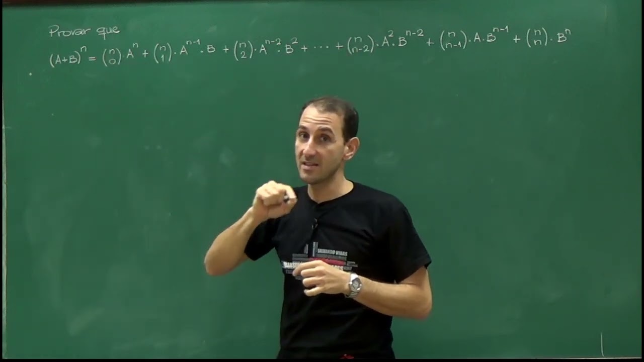 Indução Matemática - Aula 5 - Binômio de Newton