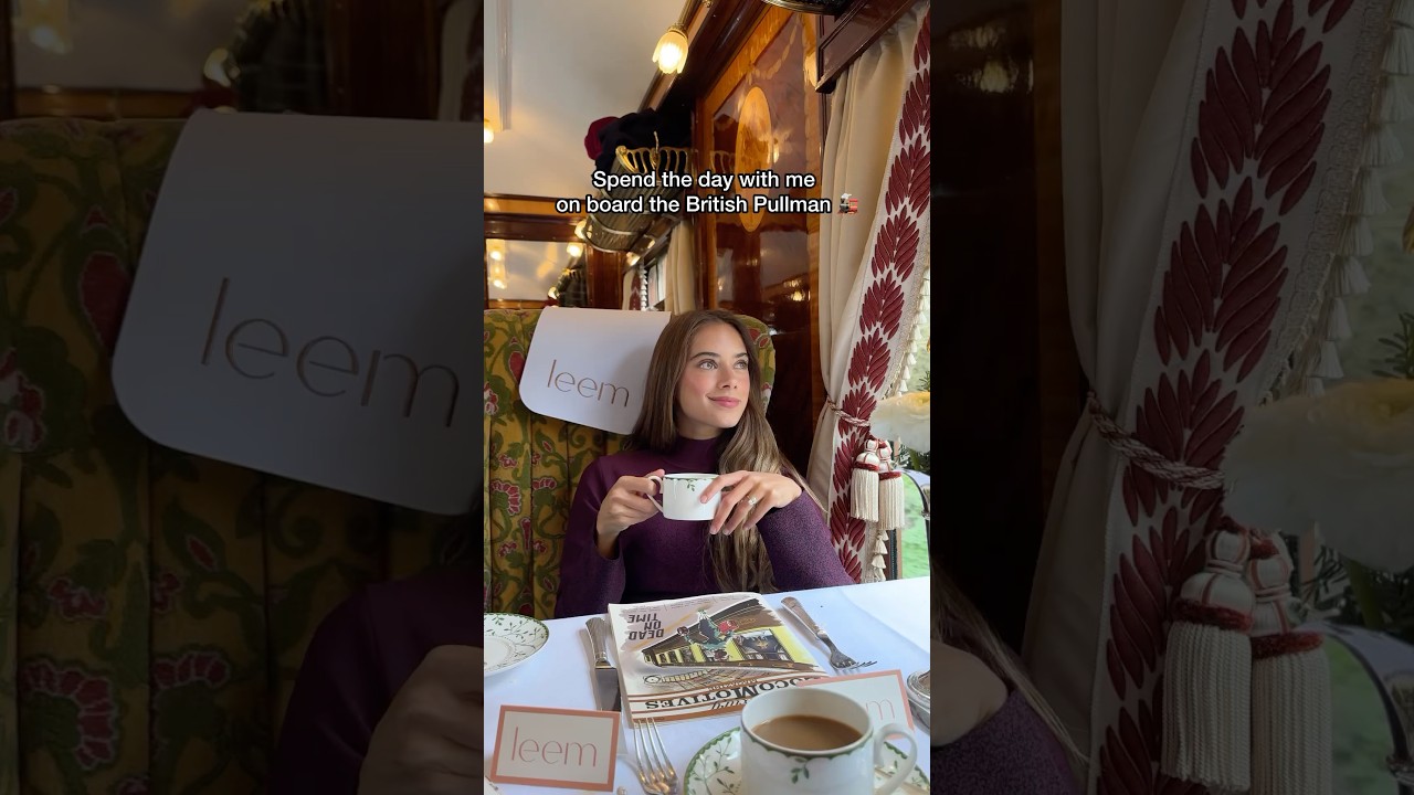 The BEST day on board the British Pullman train 🚂