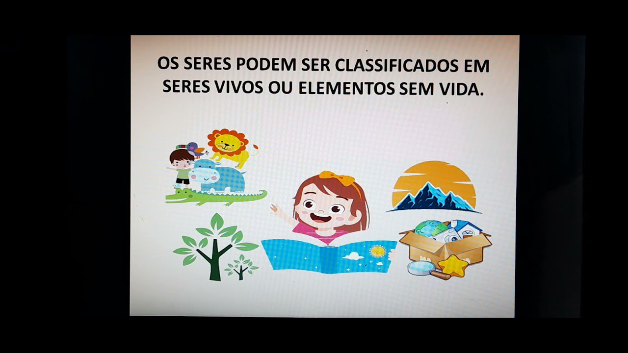 Os Seres Vivos e Elementos sem vida🙂