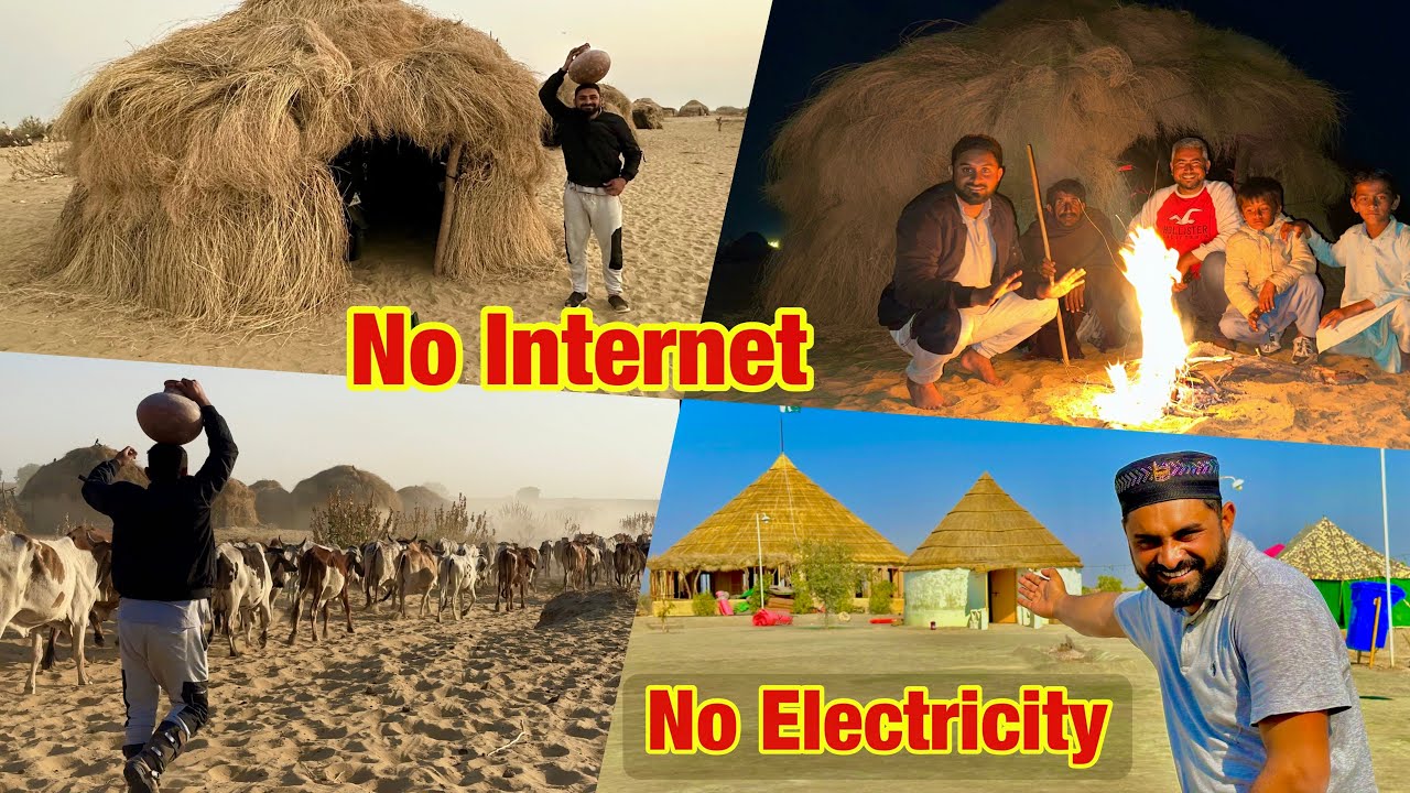 Cholistan Desert mein Humara Ghar Bonfire in cholistan desert  🐪کھلے آسمان تلے رات