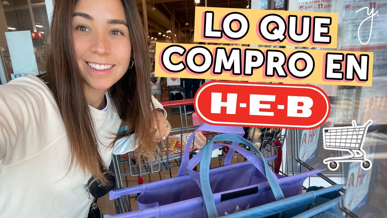 QUE COMPRO EN HEB 🛒 Saludable #GROCERIES
