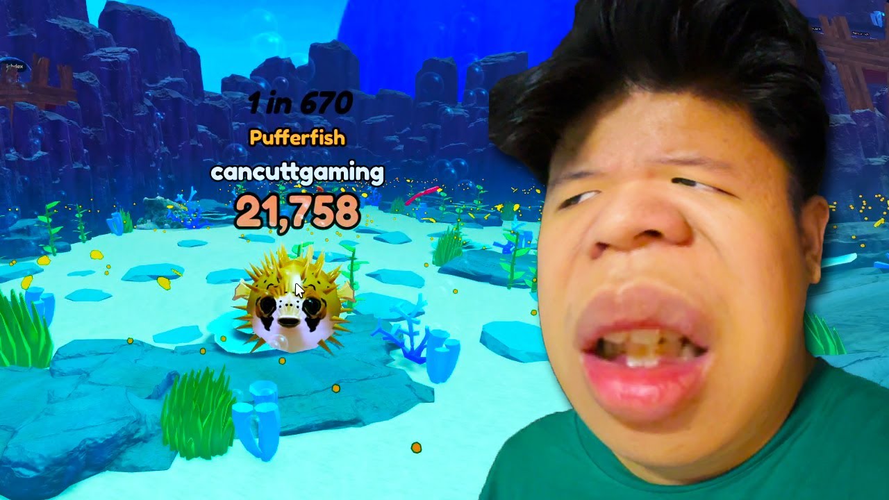 AKU JADI IKAN DI ROBLOX!!