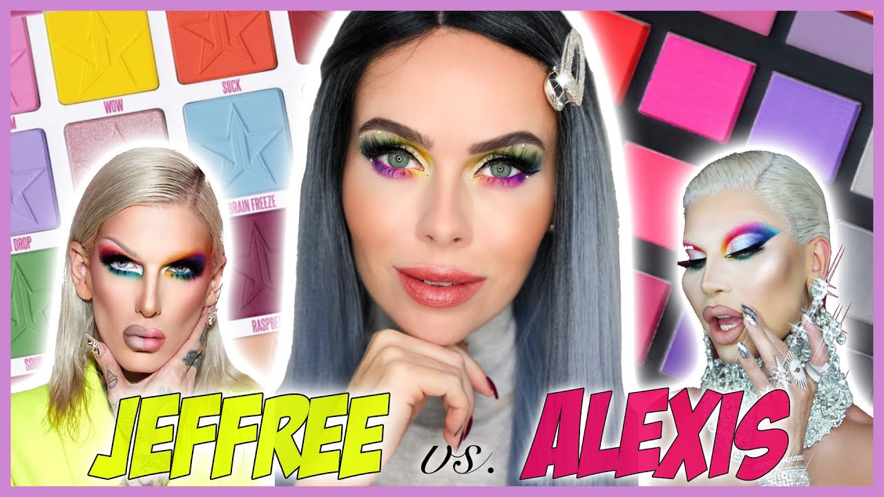 SOUBOJ PALETEK 🌈| JEFFREE STAR vs. ALEXIS STONE
