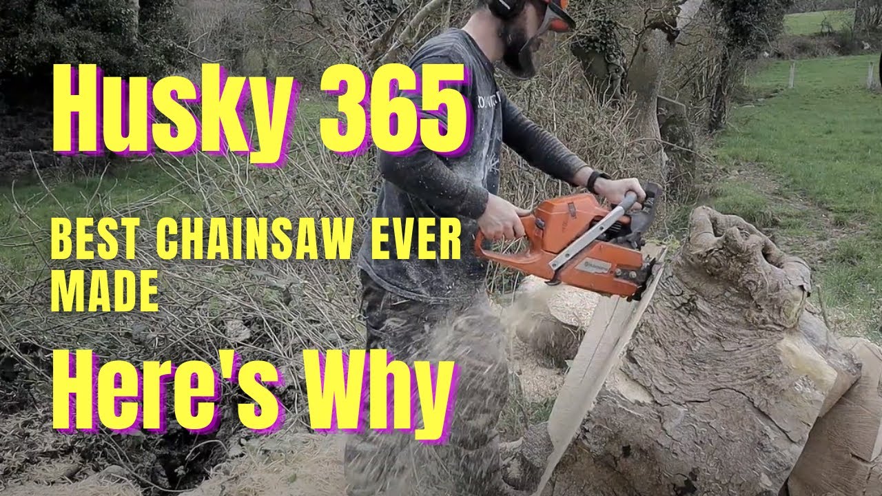 Husqvarna 365 - The Best Chainsaw Ever Made - Here's Why