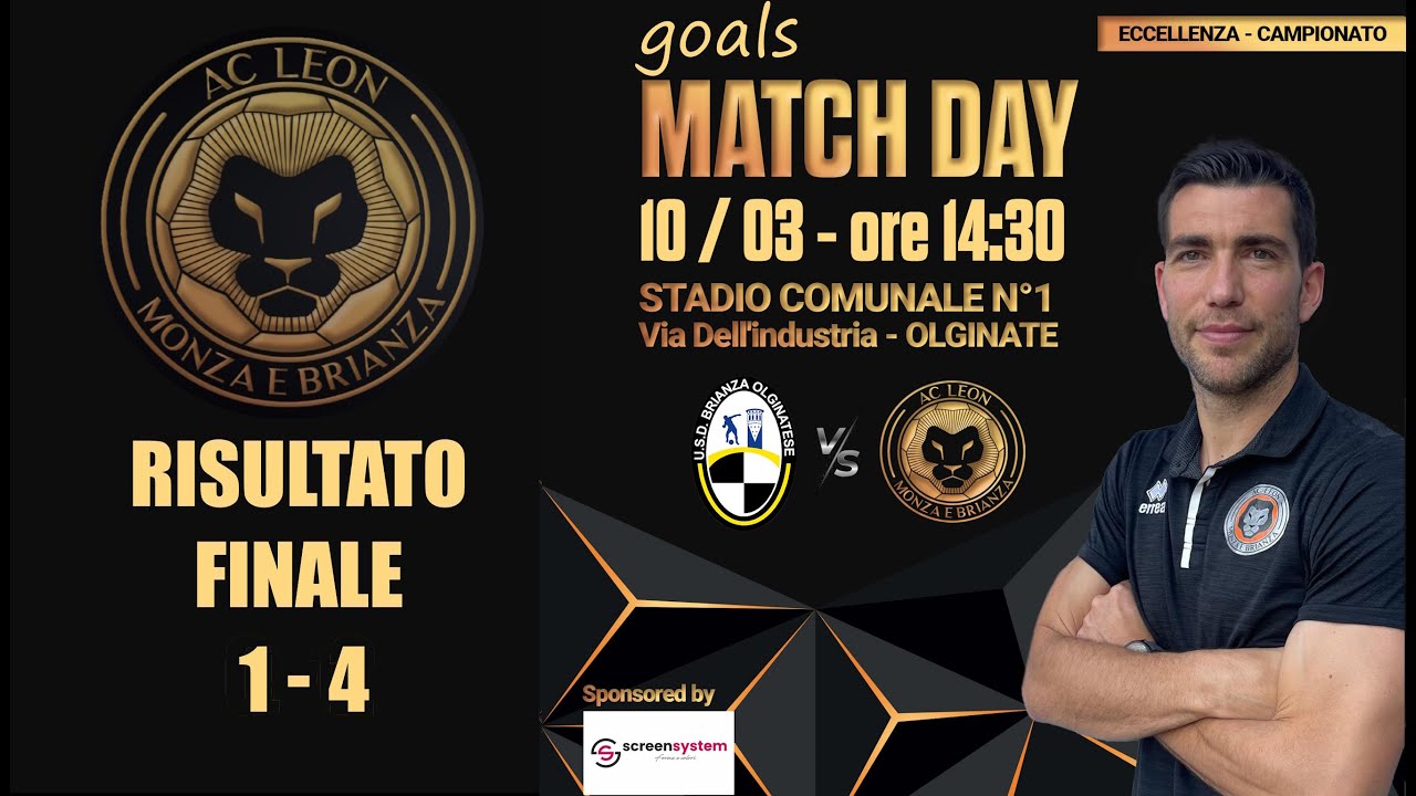 BRIANZA OLGINATESE vs LEON - CAMPIONATO DI ECCELLENZA , Stagione 2023-2024