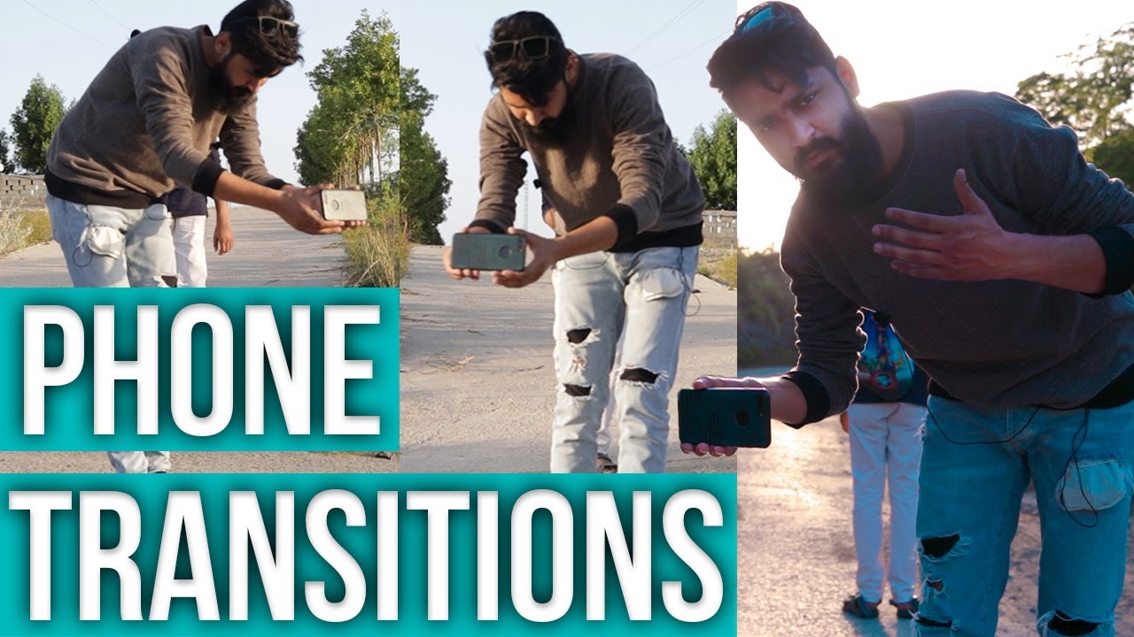 4 MOBILE VIDEO TRANSITIONS | How to Create In Camera Transitions with Your Phone + Editing Tutorial