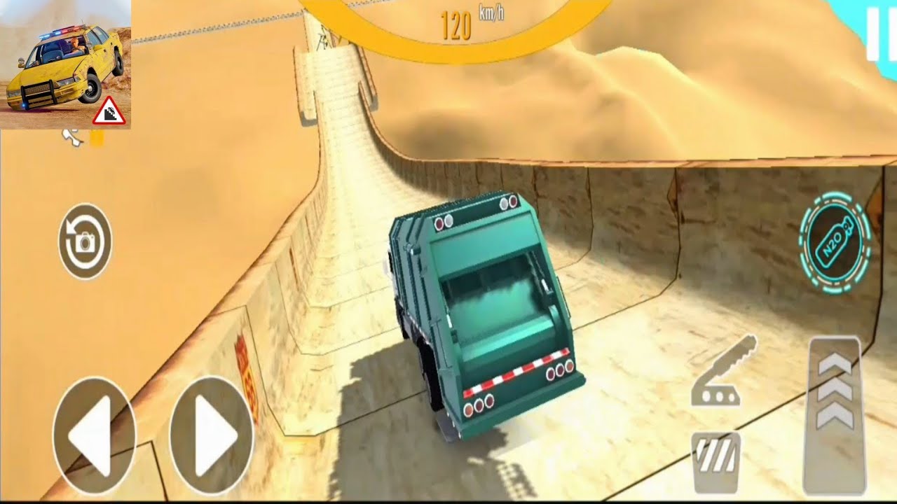 Jumping Car  Damage Test Game || Gameplay Walkthrough || (Android And iOS)