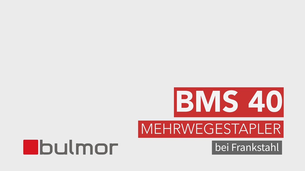 Bulmor BMS40  Mehrwegestapler bei Frankstahl