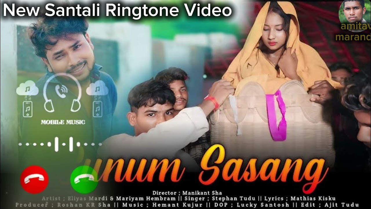 Huding Gharonj // Stephan Tudu&Anju Hembram || New Santali Ringtone Song Video 2025 || Anwar Soren 
