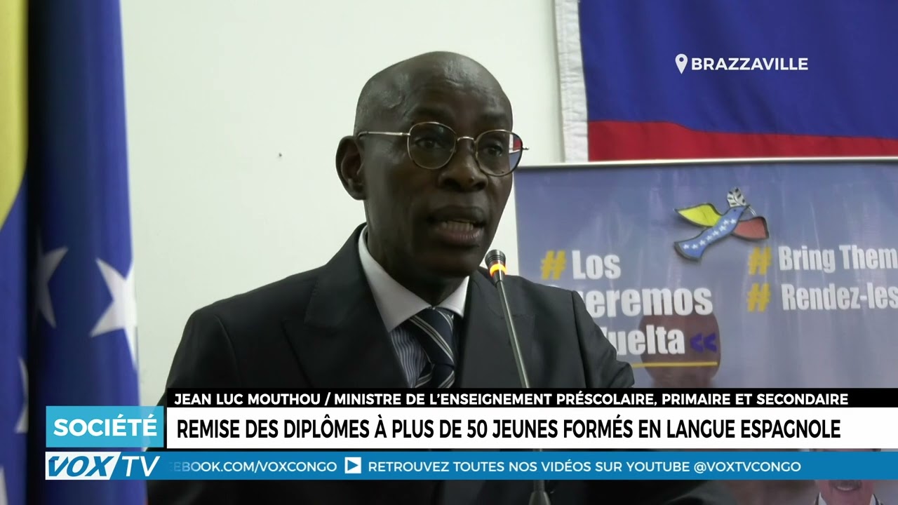 Remise des diplômes à plus de 50 jeunes formés en langue espagnole