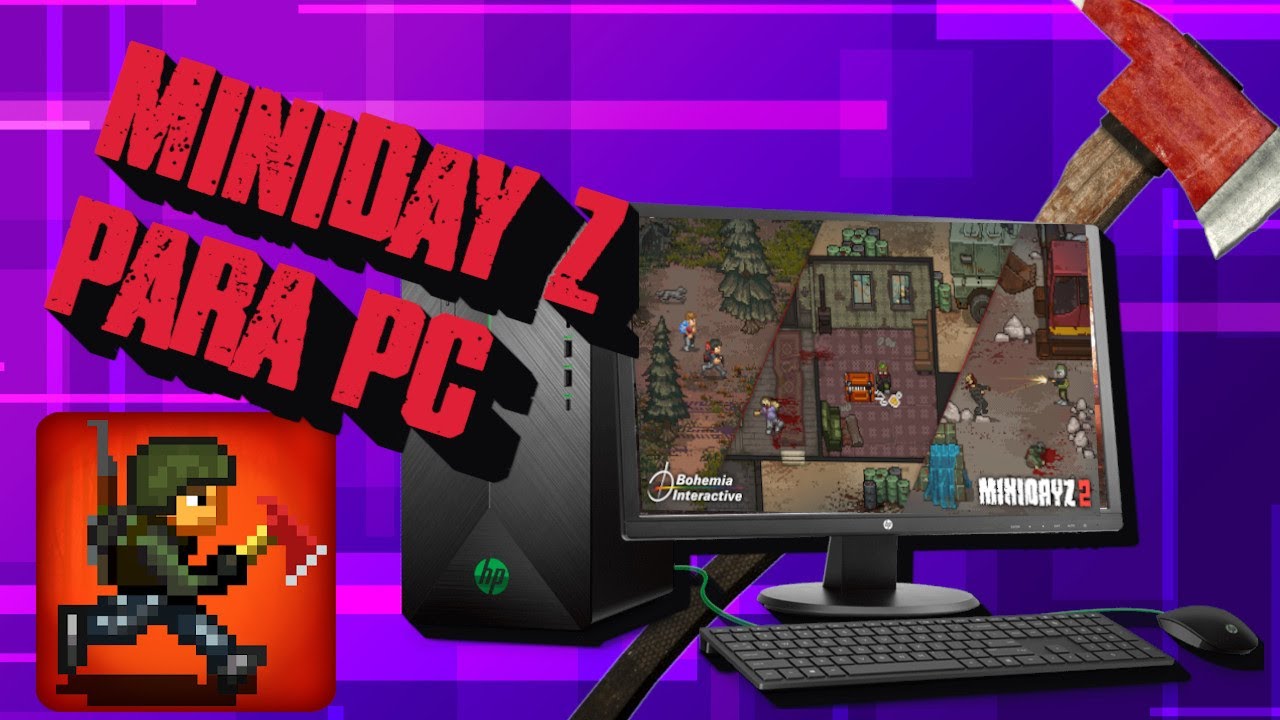 COMO DESCARGAR E INSTALAR 🧟&zwj;♂️MINIDAYZ PARA PC🖥💻 // bluestacks TODOS LOS JUEGOS Y APPS ANDROID EN PC