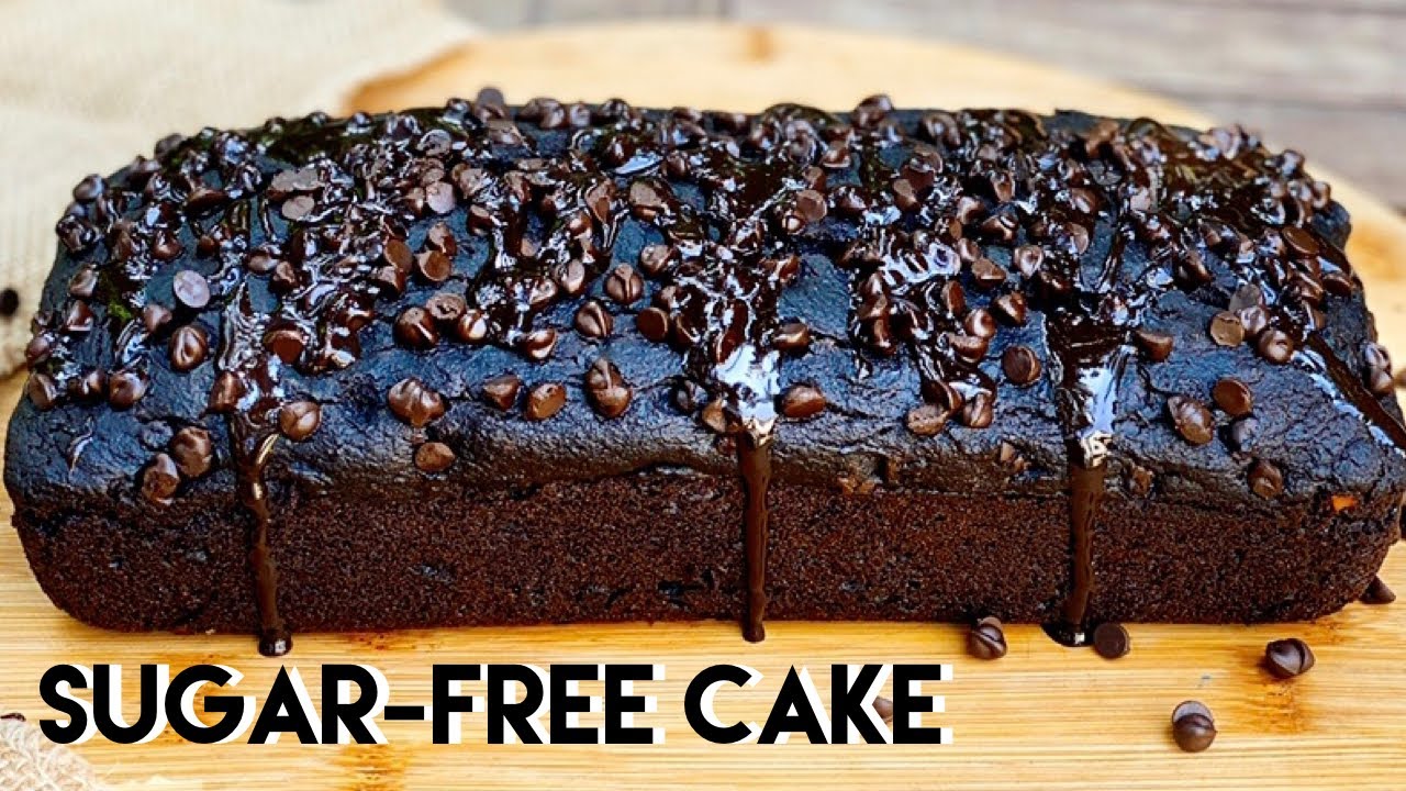 Dates Banana Chocolate  Cake | Learn To Make Healthy Chocolate Sauce | Sugar-Free Cake | Dates Cake