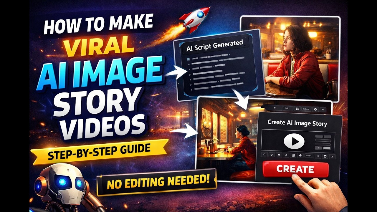 How to Make Viral AI Image Story Videos (Step-by-Step Tutorial) | AICUT Pro #aivideo #aicut #aistory