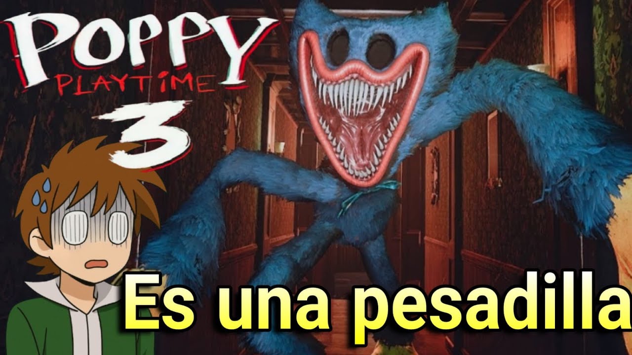 La guardería no es un lugar seguro en esta fábrica, Poppy playtime3 #1