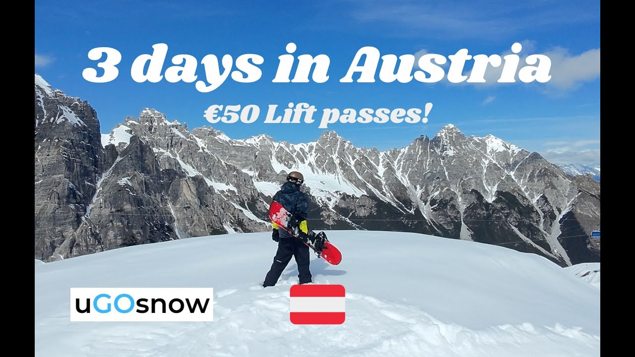 How we did a cheap snowboard trip to Austria | Hidden gem ski resort! | Stubai & Schlick 3000