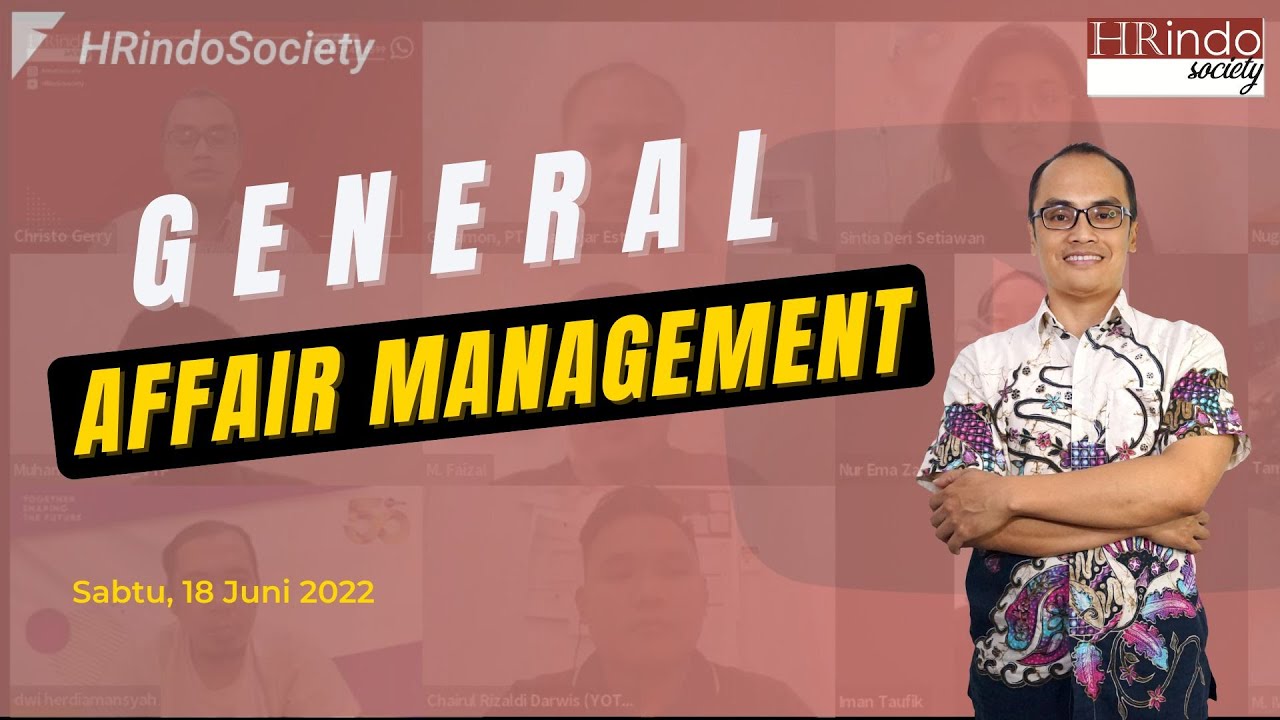 Online Training | General Affair Management