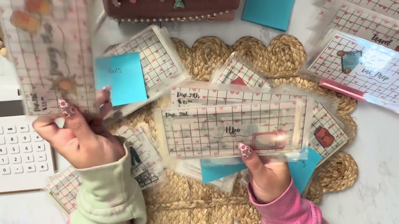 HAPPY NEW YEAR! Rearranging my binders| 2026 | My first video￼