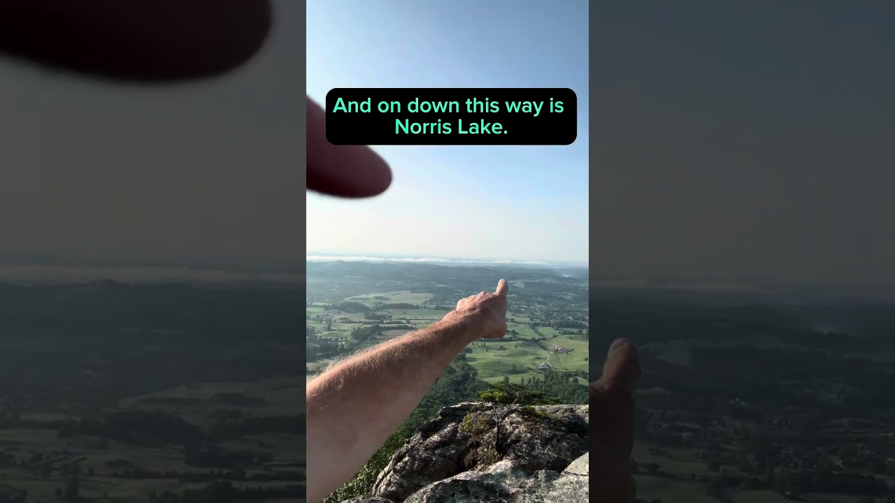 Check out the amazing views on McCloud Mountain in Duff, TN.