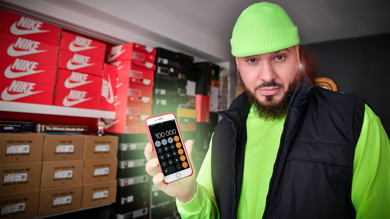 J'ESTIME MA COLLECTION DE SNEAKERS ... 90 000€ ??