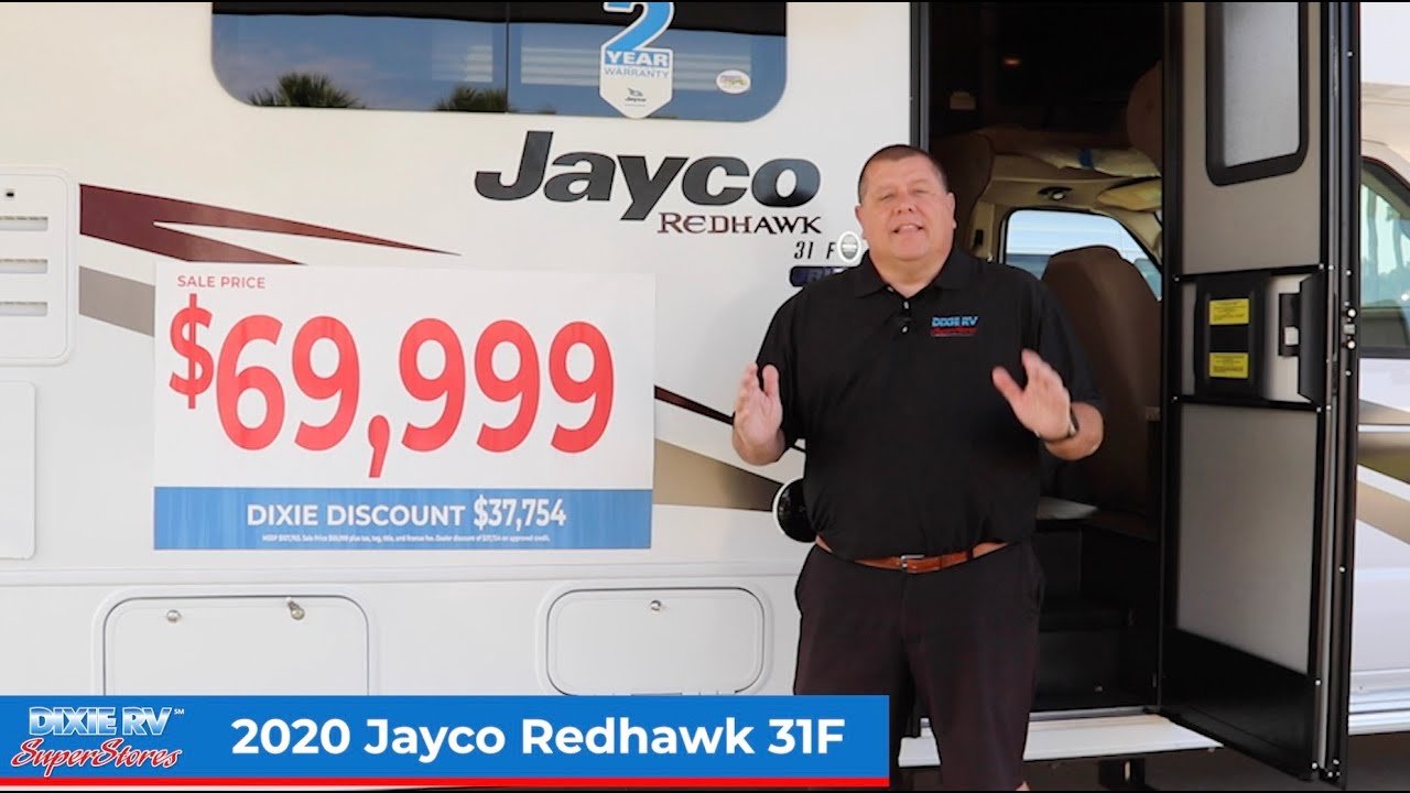 2020 Jayco Redhawk 31F for sale at Dixie RV SuperStores in Hammond, LA